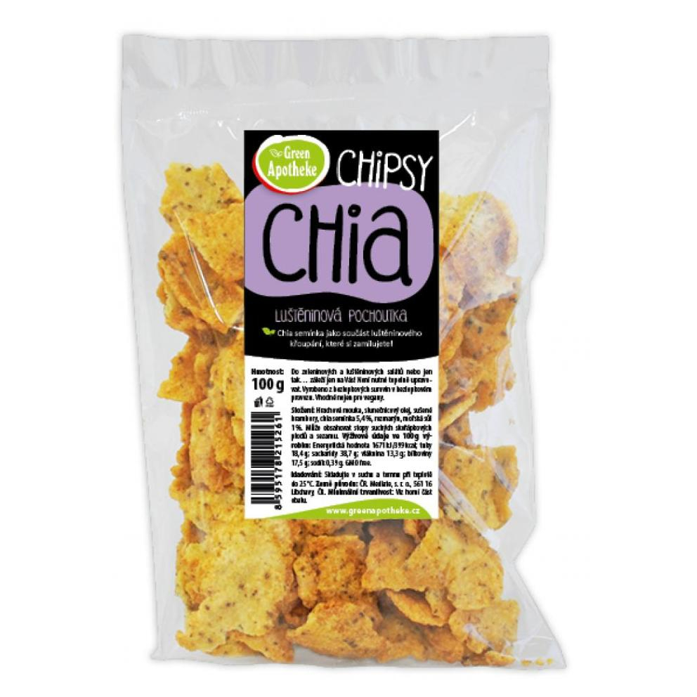 Green Apotheke Chipsy s dýňovou moukou 100g