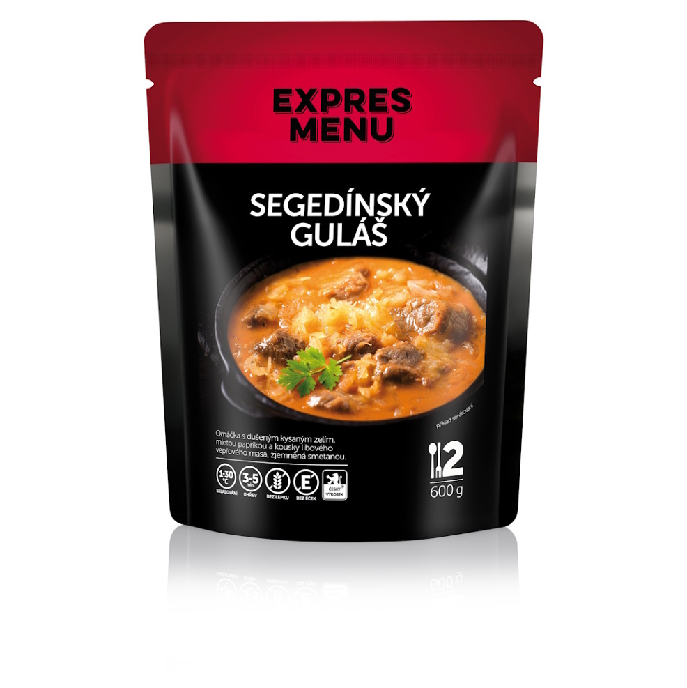 EXPRES MENU Segedínský guláš bez lepku 2 porce