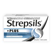 Strepsils Plus 0.6mg/1.2mg/10mg, 24 pastilek