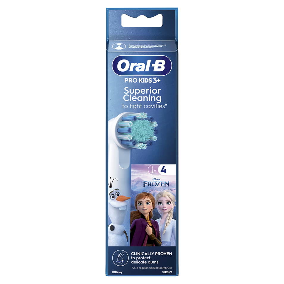 Oral-B Kids Kartáčkové Hlavy S Disney Postavičkami Z Ledového Království, 4 ks