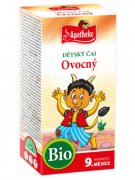 Apotheke Dětský čaj BIO ovocný 20x2g