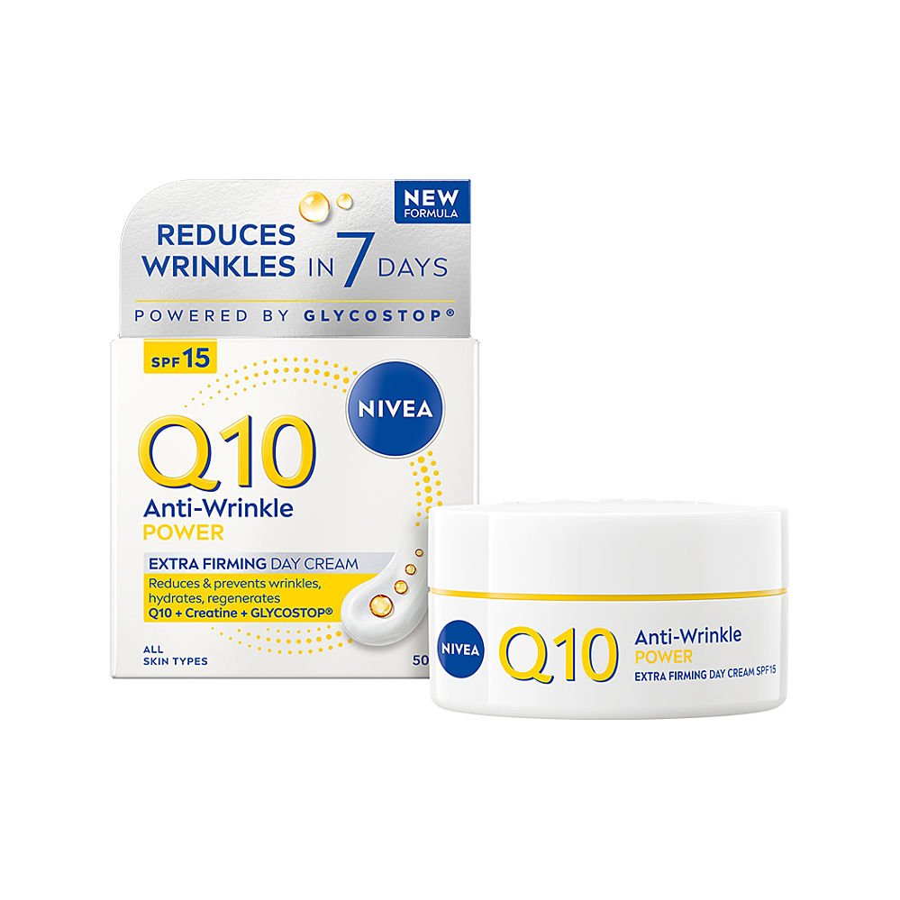 NIVEA Q10 Plus Denní krém proti vráskám 50 ml