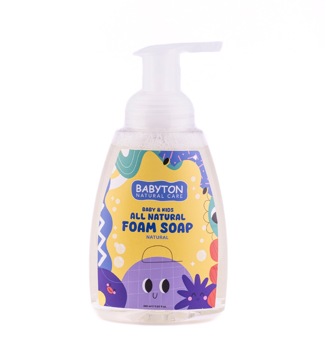 BABYTON Přírodní pěnové mýdlo na ruce Natural 350 ml