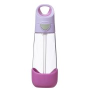 B.BOX Lahev na pití s brčkem sugar plum 600 ml