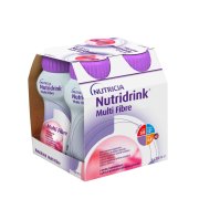 Nutridrink Multi Fibre s příchutí jahodovou 4x 200ml