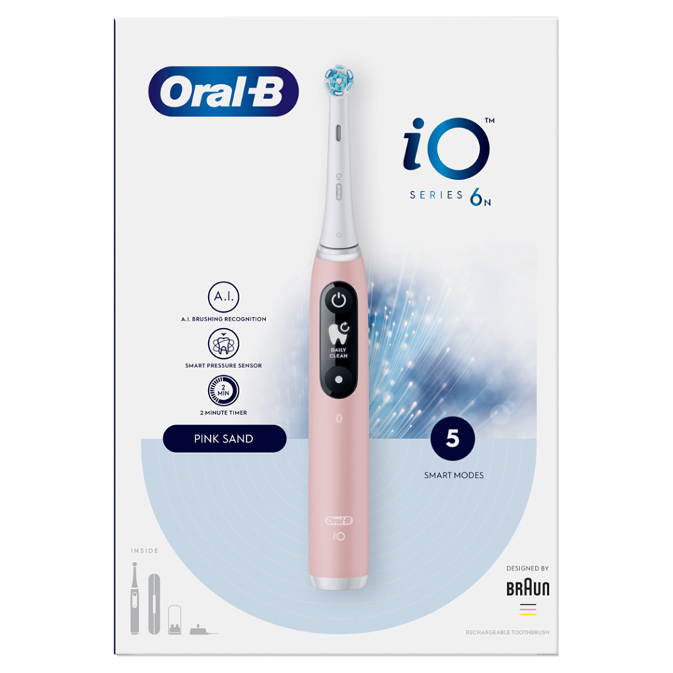 Oral-B iO Series 6 Pink elektrický zubní kartáček