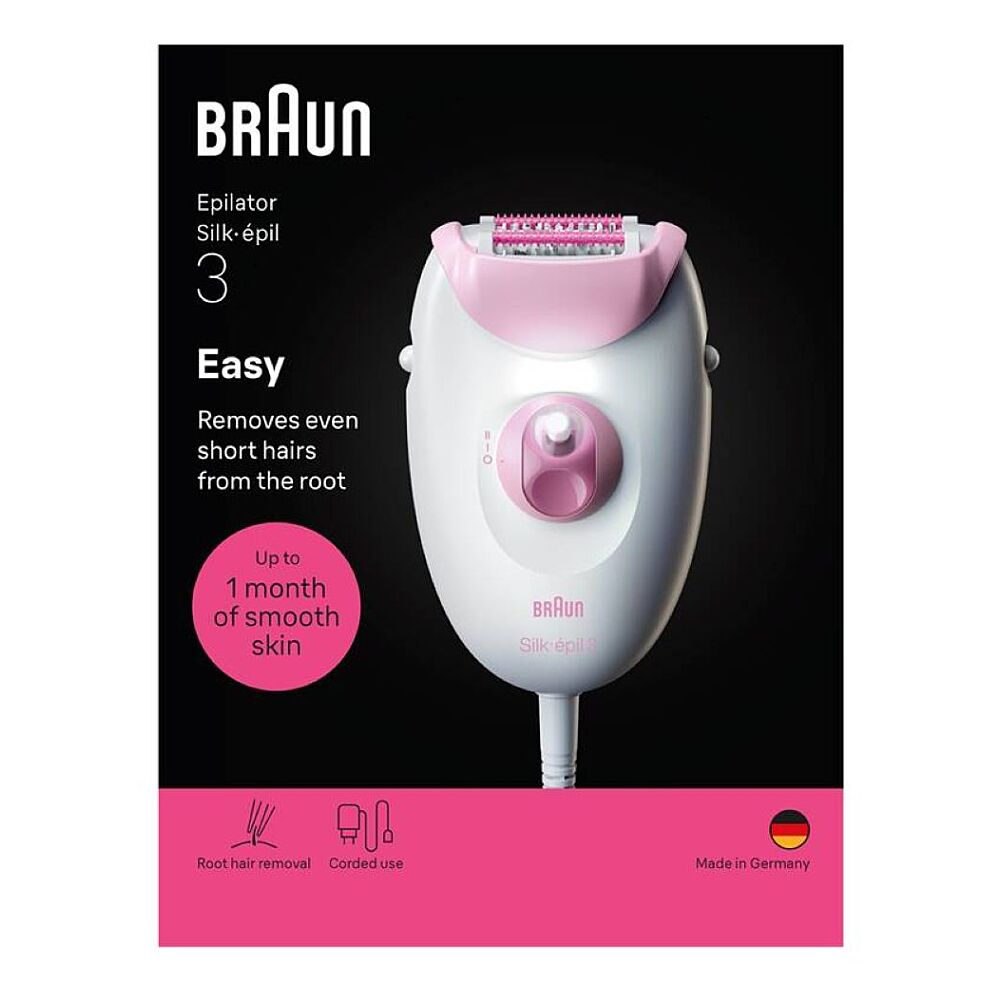 BRAUN Silk·épil 3 3-000 dámský epilátor