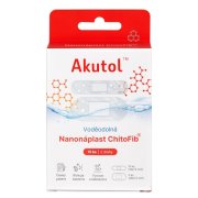 AKUTOL Nanonáplast ChitoFib voděodolné balení 15 ks
