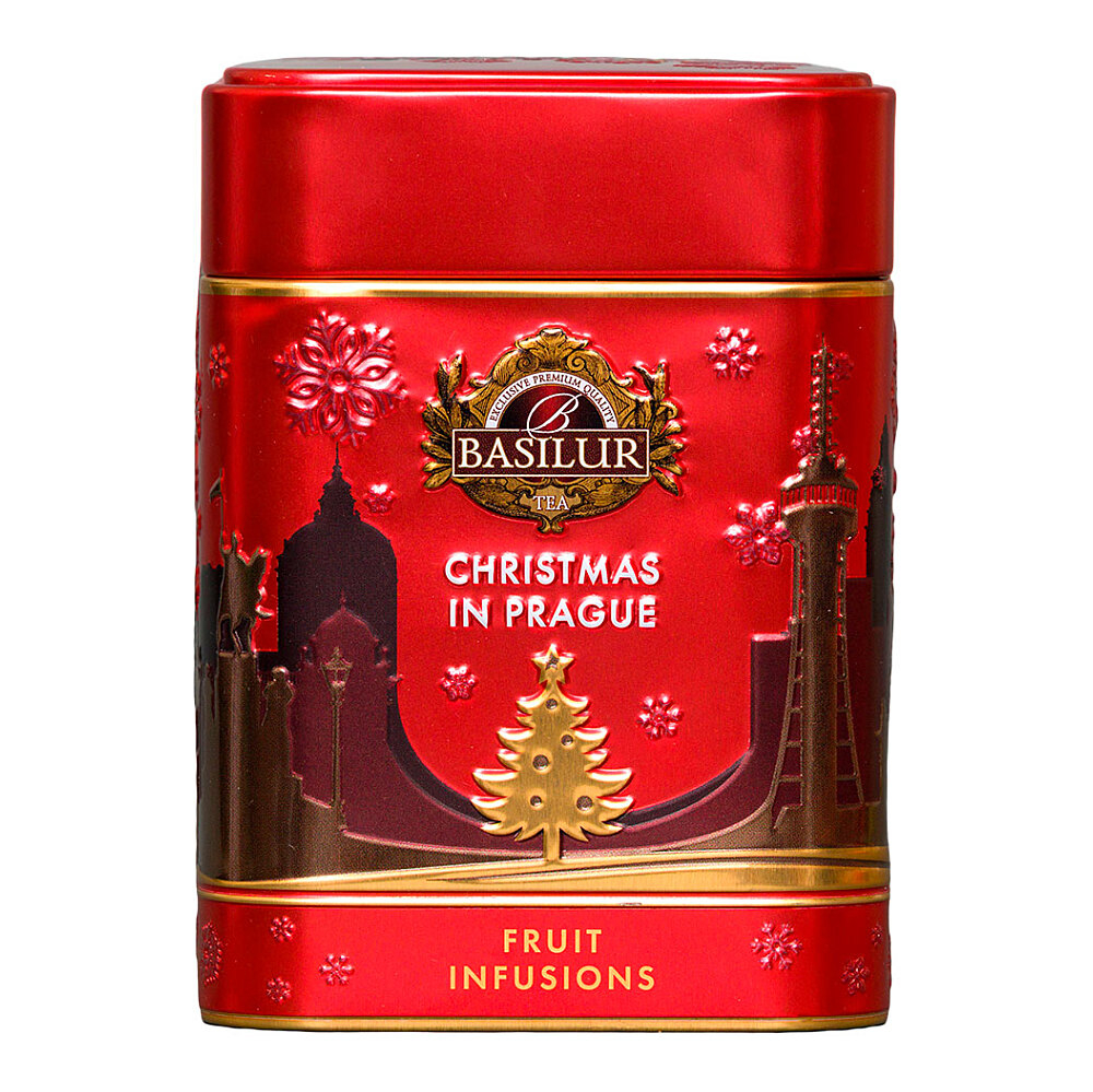 BASILUR Around the world christmas in Prague red ovocný čaj 75 g