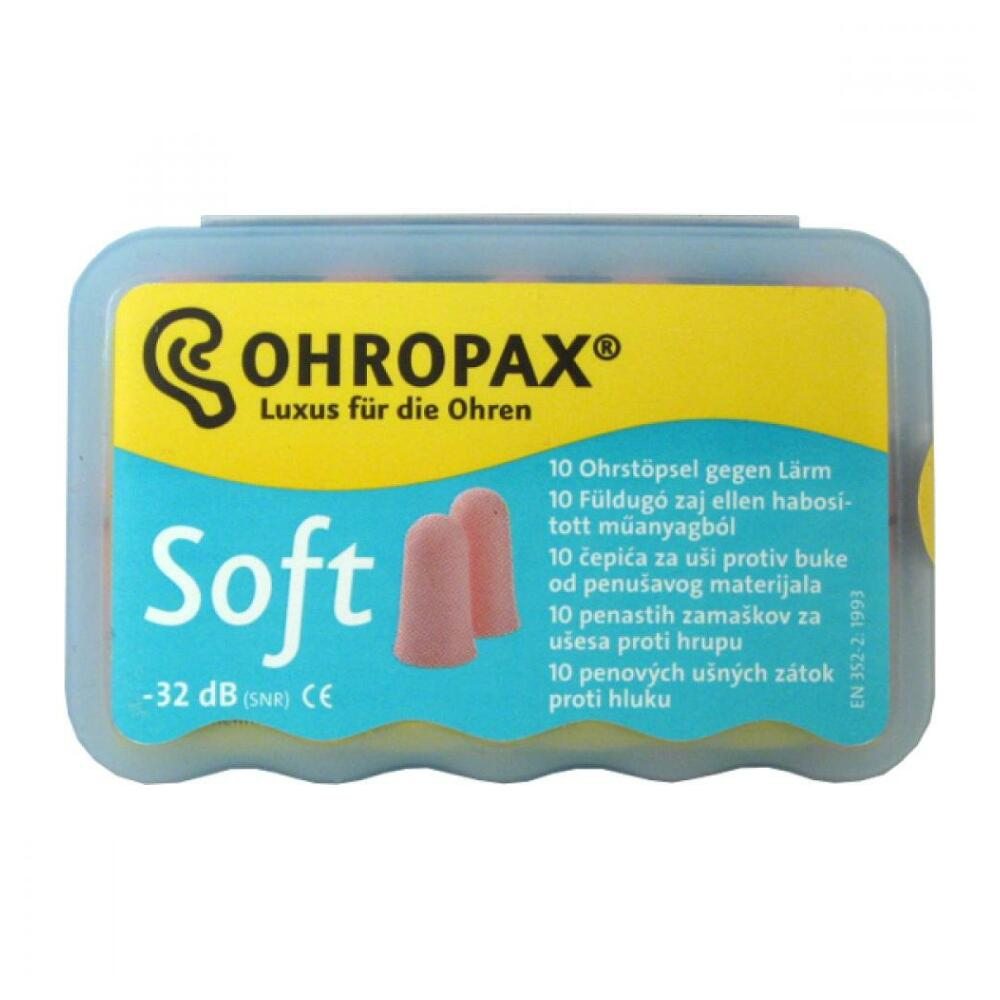 CHRÁNIČ sluchu Ohropax SOFT 10 ks