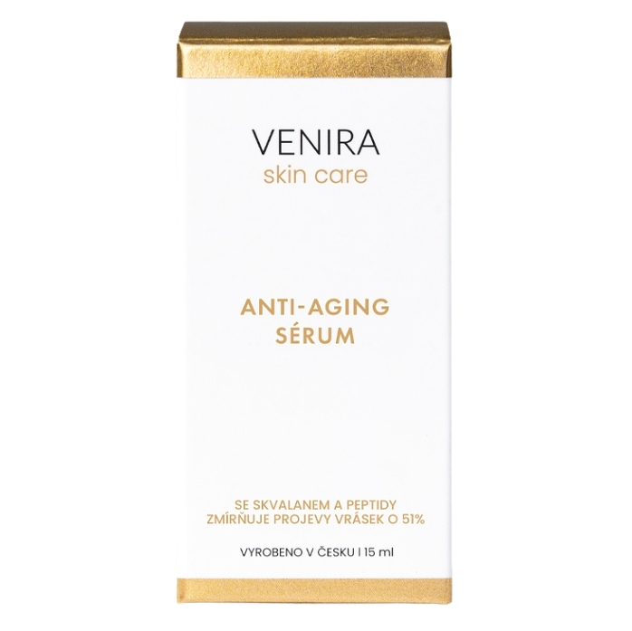 VENIRA Anti-aging sérum se skvalanem a peptidy 15 ml