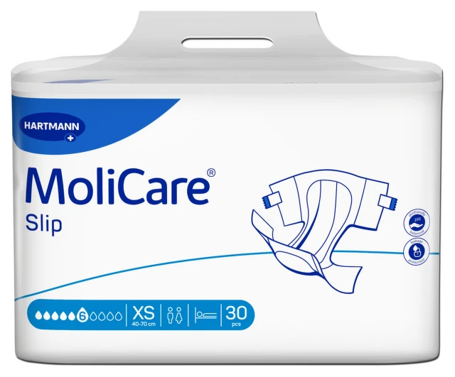 MoliCare Zalepovací kalhotky Slip velikost XS 30ks
