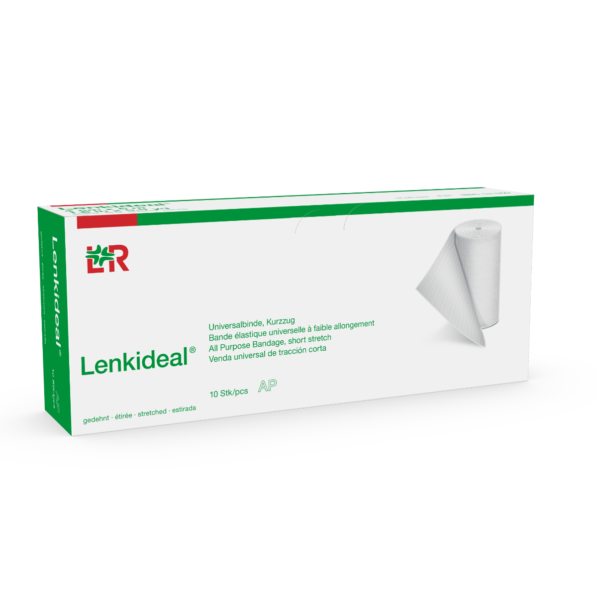Obinadlo Elastické Lenkideal 15cmx5m,v nataženém stavu,krátky tah,1ks