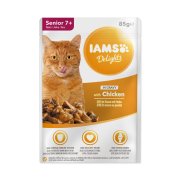 Iams Cat Senior kuře v omáčce kapsa 85g