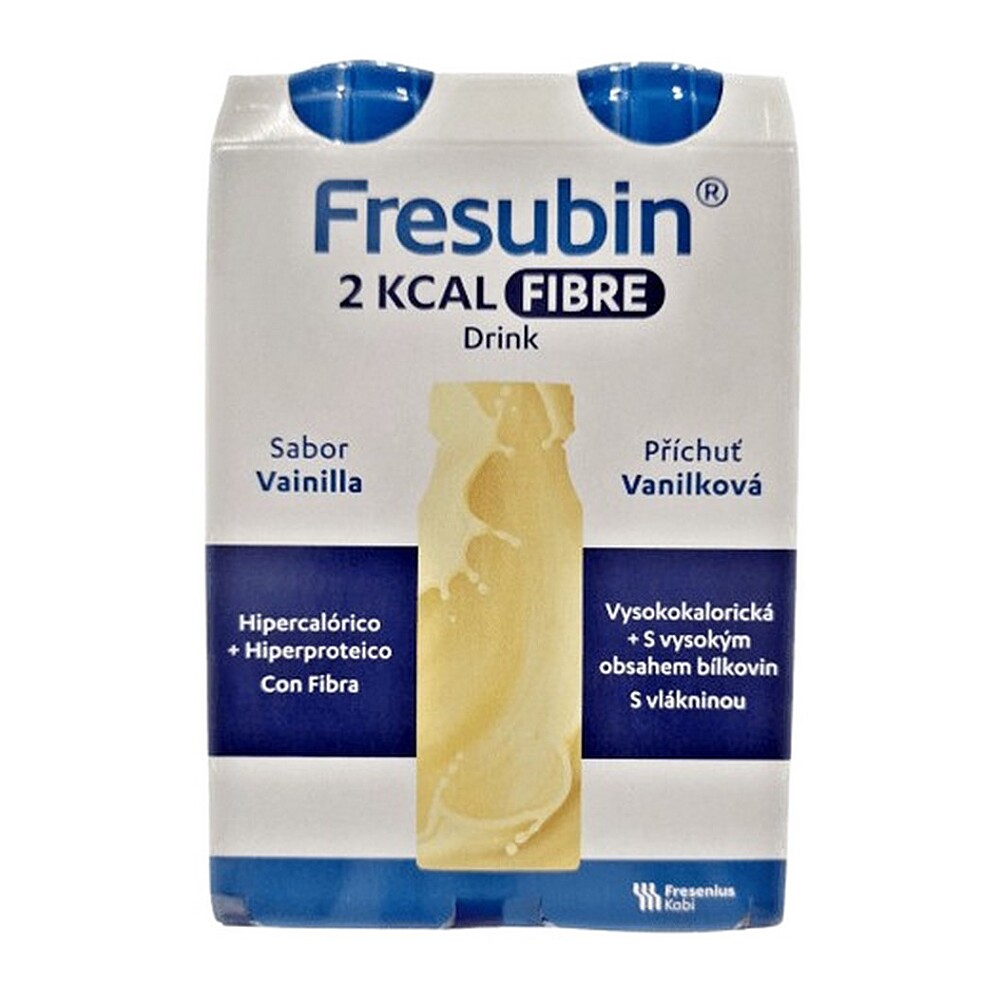 Fresubin 2 kcal FIBRE DRINK Vanilka 4x200 ml