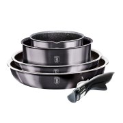 Berlingerhaus Sada nádobí s odnímatelnou rukojetí 9 ks Carbon PRO Line
