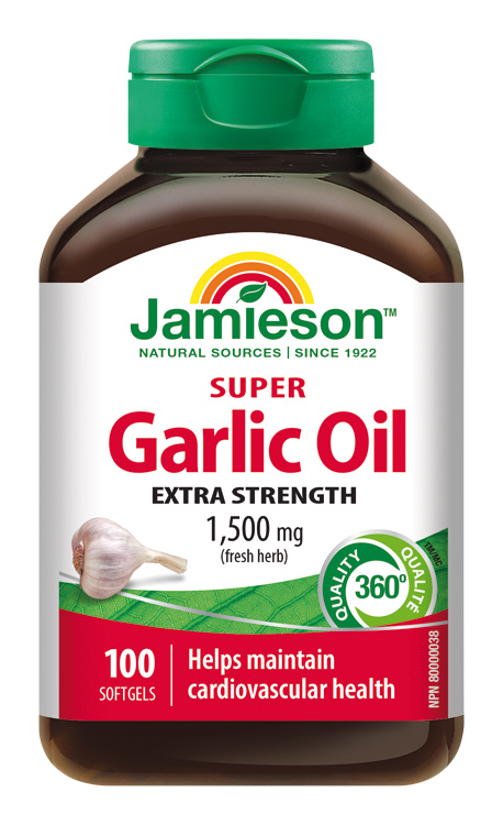 JAMIESON Super česnek bez zápachu 1500mg cps.100