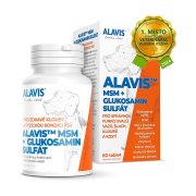 Alavis MSM + glukosamin sulfát pro psy 60 tablet