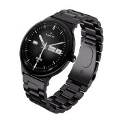 GARETT Smartwatch quantum black steel chytré hodinky