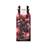 YANKEE CANDLE Luxusní visačka do auta Black Cherry 4 kusy