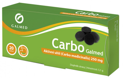 Carbo medicinalis tbl.20 Galmed