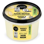 ORGANIC SHOP Vyživující maska pro normální vlasy Banán a jasmín 250 ml