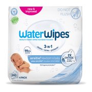 Waterwipes 100% bioodbouratelné ubrousky 4x60ks