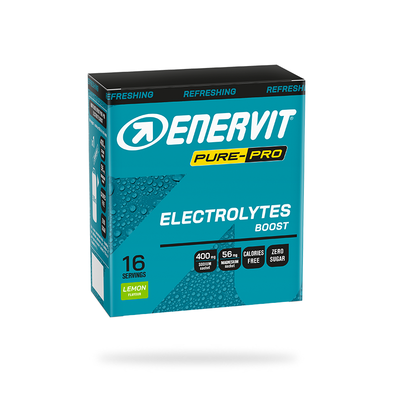 ENERVIT Electrolytes boost nápoj citron 16 sáčků