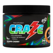 6Pak Nutrition Craze Pre-workout 240 g banán-višeň