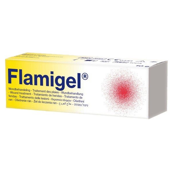 Flamigel 10g hydrokoloidní gel na hojení ran