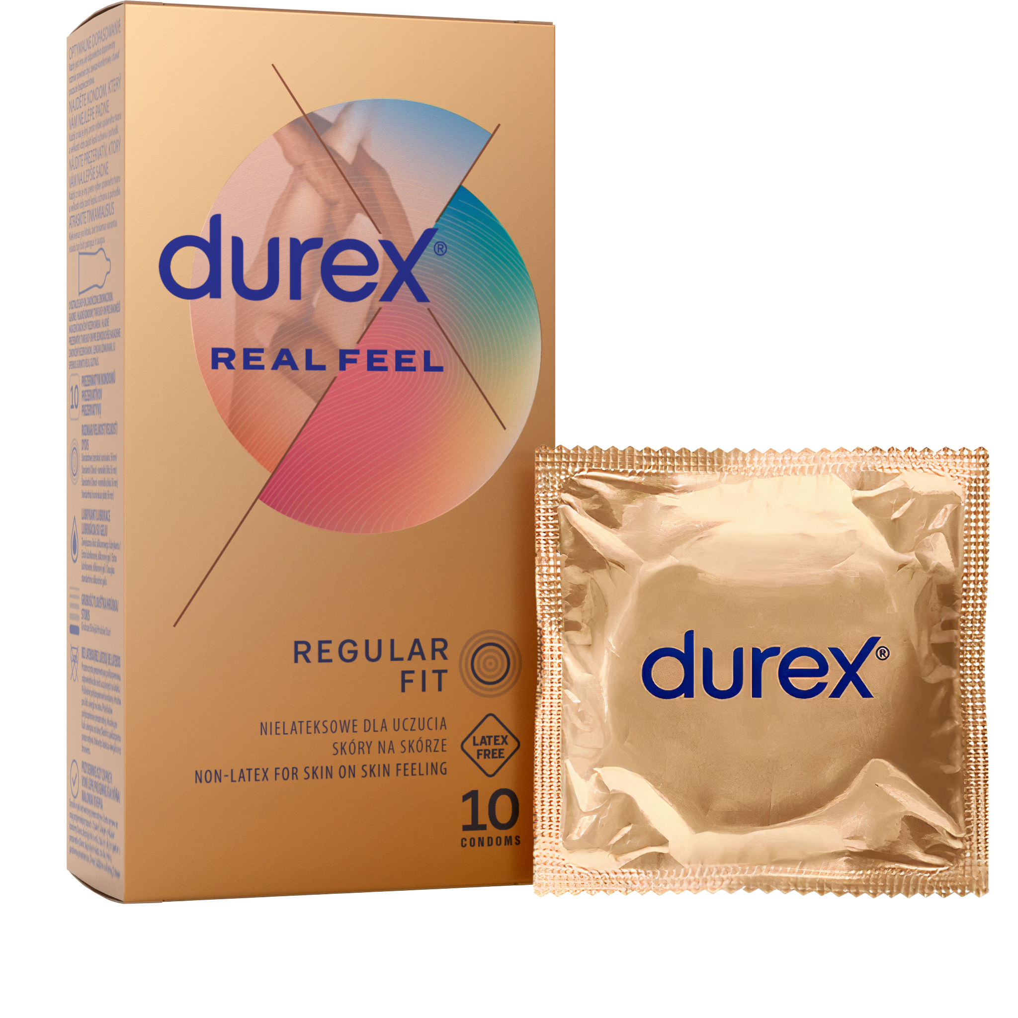Prezervativ DUREX Real Feel 10ks
