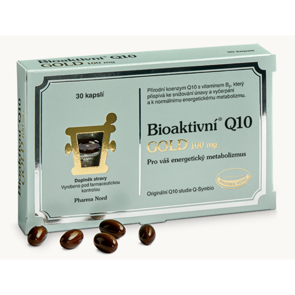 Bioaktivní Q10 Gold 100mg 30 kapslí