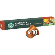 STARBUCKS Nespresso breakfast blend 10 kapslí