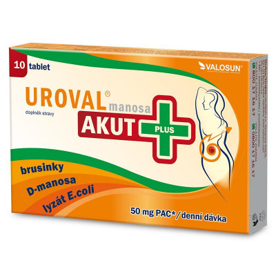 Walmark Uroval MANOSA AKUT Plus tbl.10