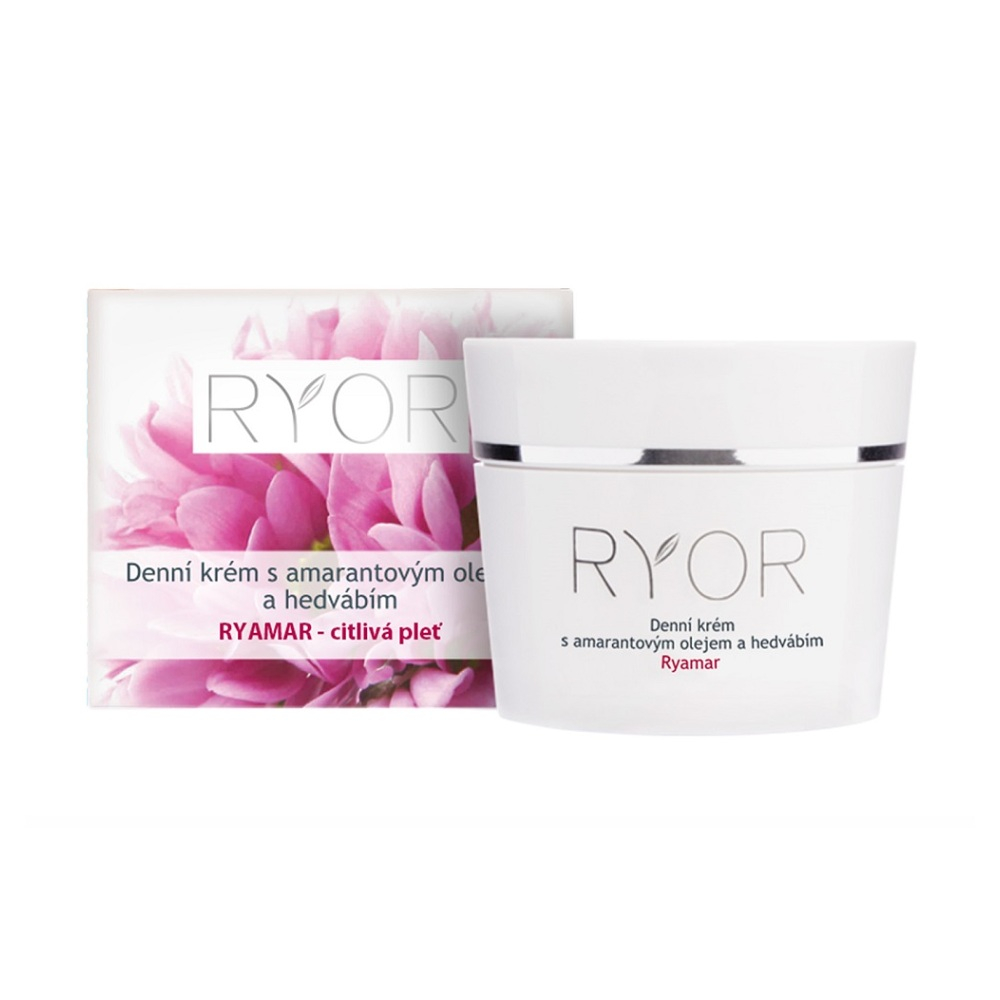 RYOR Ryamar Denní krém s amarantovým olejem a hedvábím 50 ml