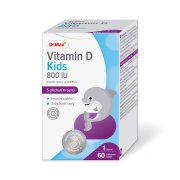 Dr. Max Vitamin D Kids 800 IU 60 žvýkacích tablet