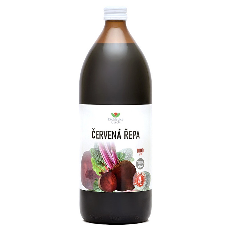 EKOMEDICA Červená řepa 1000 ml