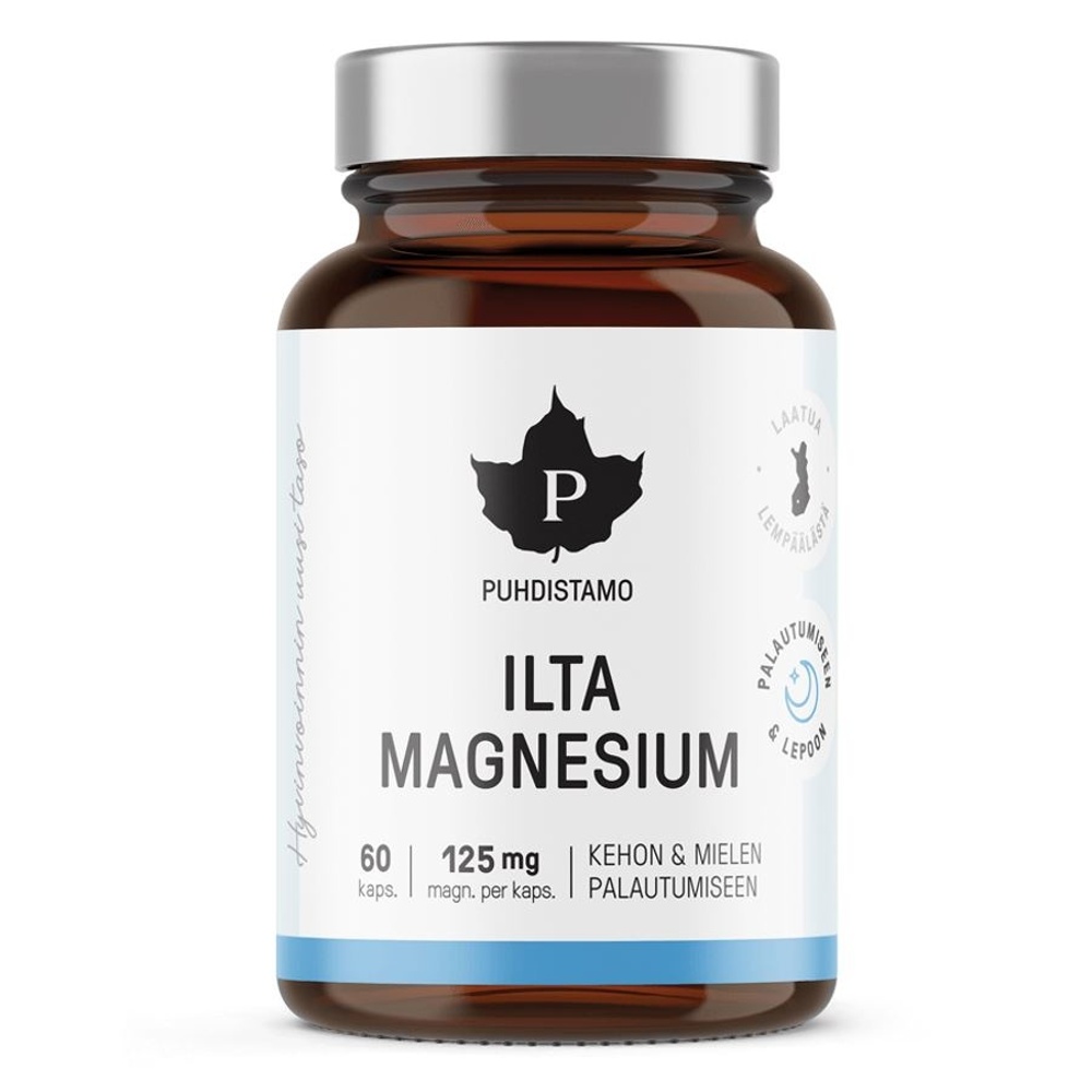 Puhdistamo Night Magnesium 60 kapslí