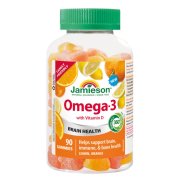 JAMIESON Omega-3 Gummies želatinové pastilky 90ks