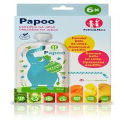 Petite&Mars Kapsička na jídlo Papoo Slon 6x150ml