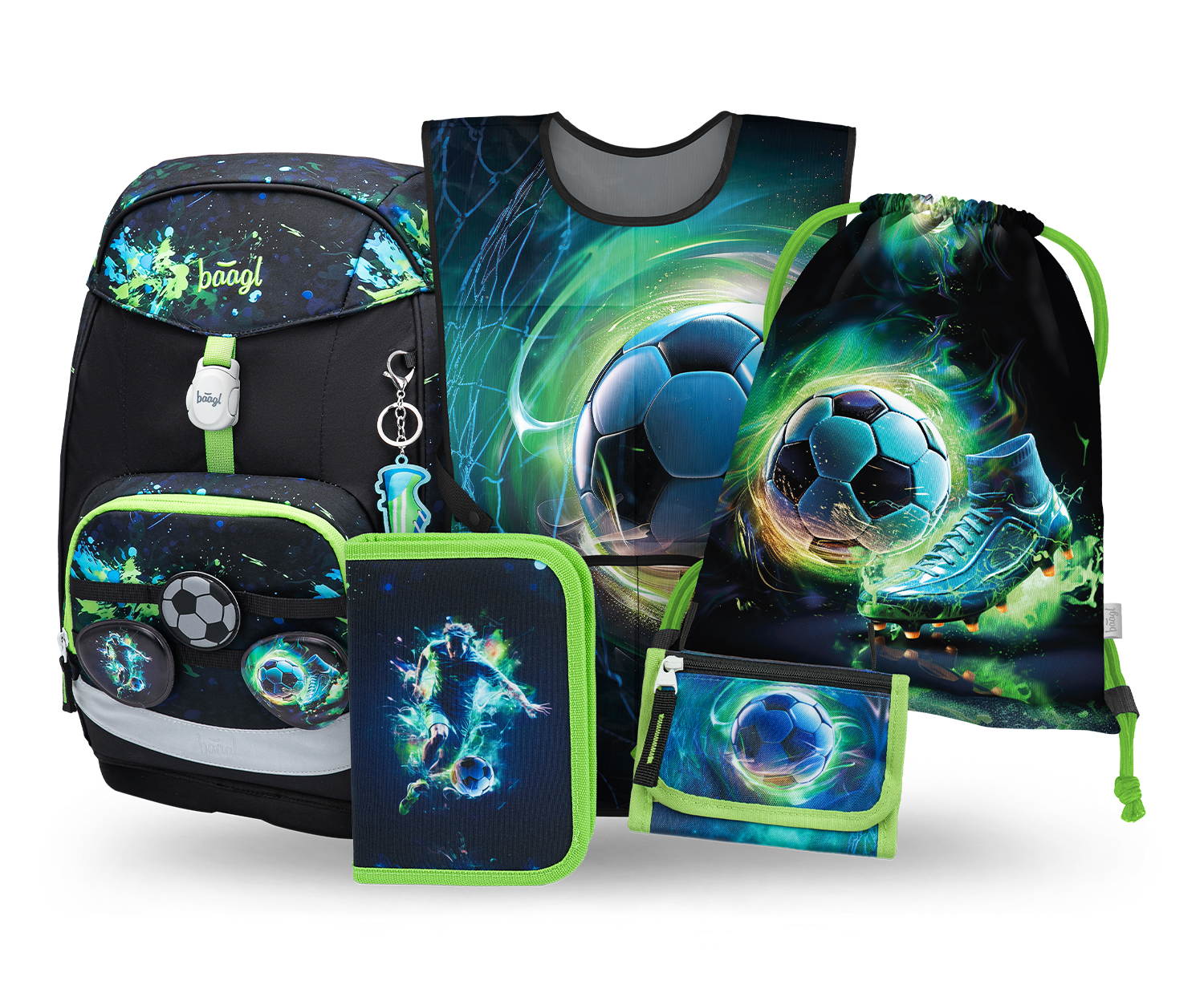 Baagl Školní set Airy Plus Fotbal II