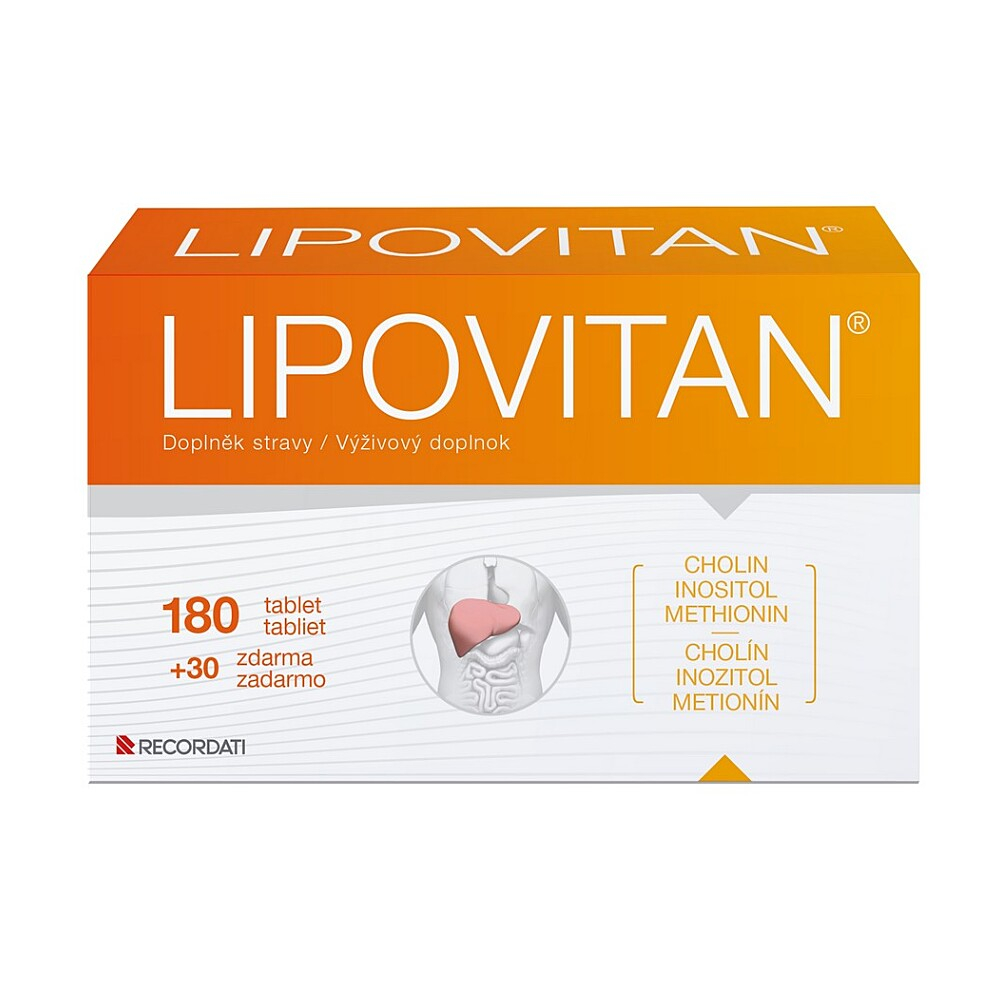Lipovitan tbl.180+30 zdarma