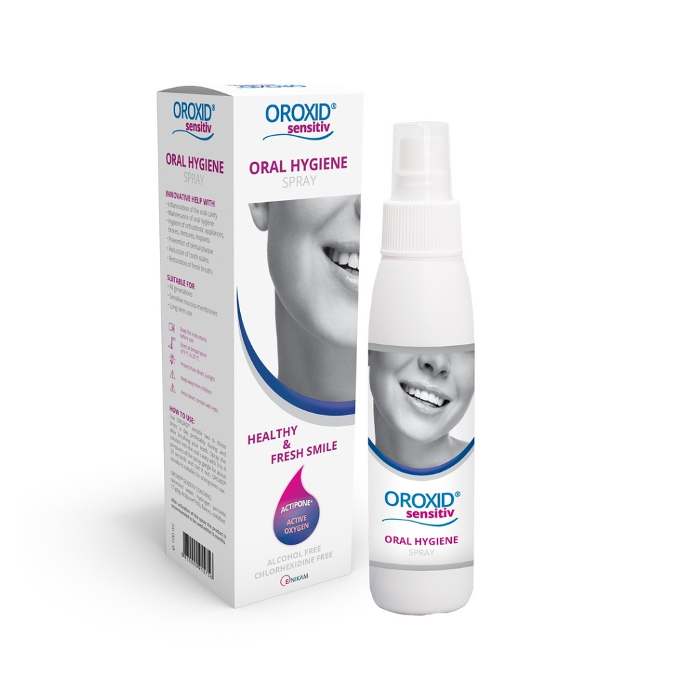 OROXID Sensitiv sprej pro ústní hygienu a hojení 100 ml