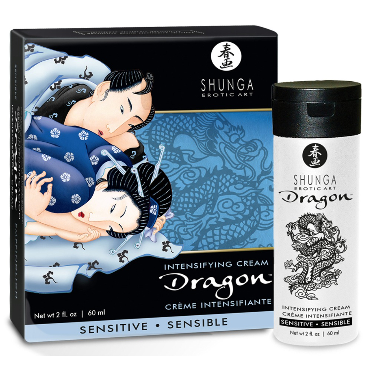 Shunga Dragon Sensitive krém 60 ml