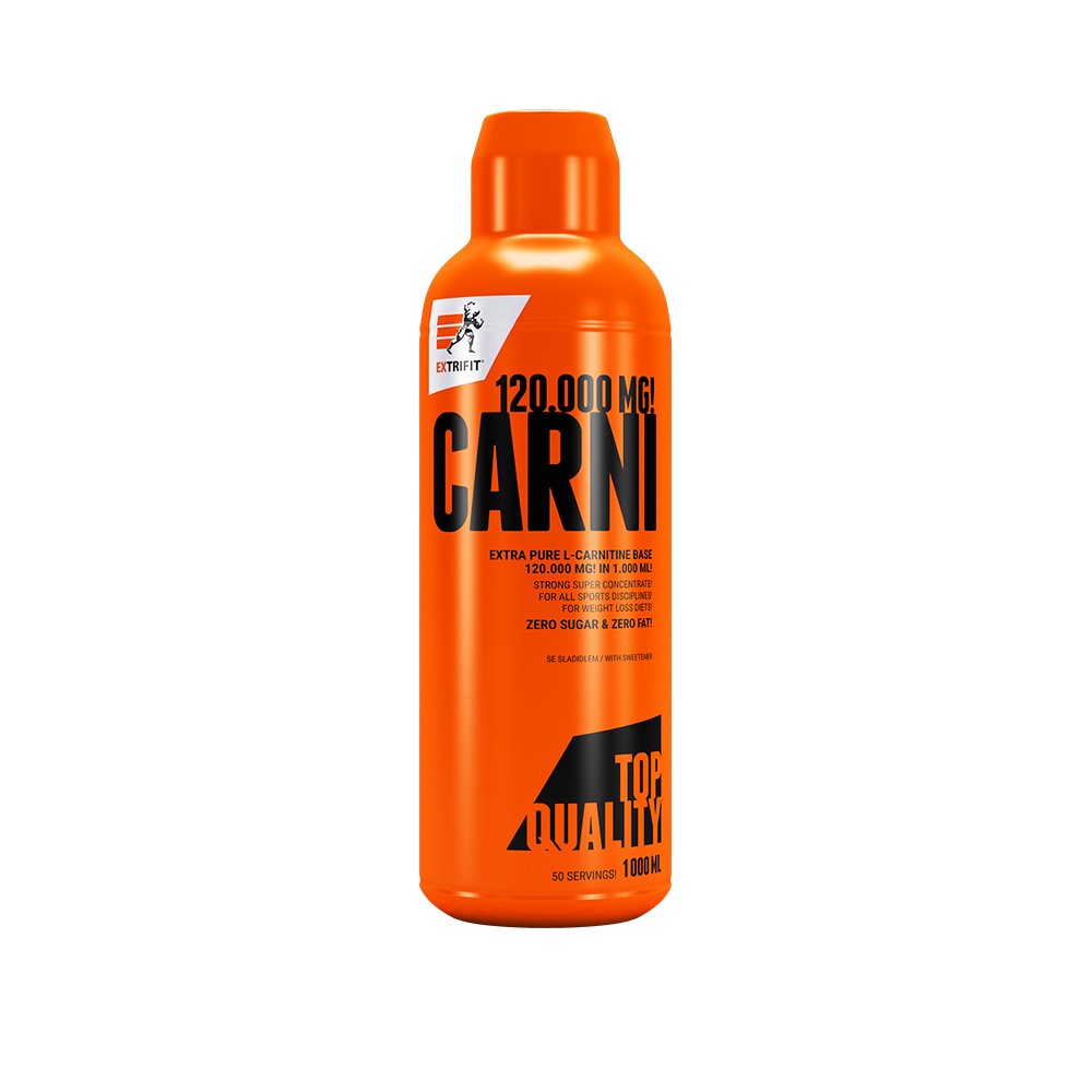 Extrifit Carni Liquid 120000mg 1000ml - mandarinka