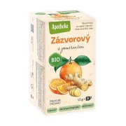 Apotheke BIO Zázvorový s pomerančem 20x1.5g