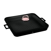 Berlingerhaus Pánev grilovací s titanovým povrchem a poklicí 34 cm Black Rose Collection
