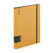 Karton P+P VERDE - karis blok A4, foam, 4kroužkový, 90 listů, hořčicový