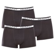 Gant 3PACK pánské boxerky černé (900003053-005) M