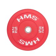 HMS Barevný bumper kotouč CBR 25 kg